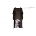 Wayang Kulit Kaftan Long (Black)